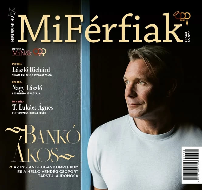 A MiFérfiak Magazin 2026/03-as lapszámának címlapja