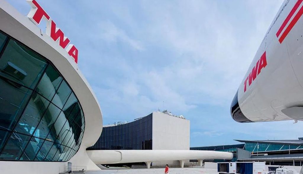 A TWA retro koktélbárja a JFK-n