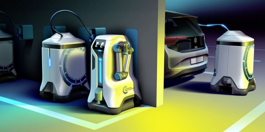 A Volkswagen robottöltője
