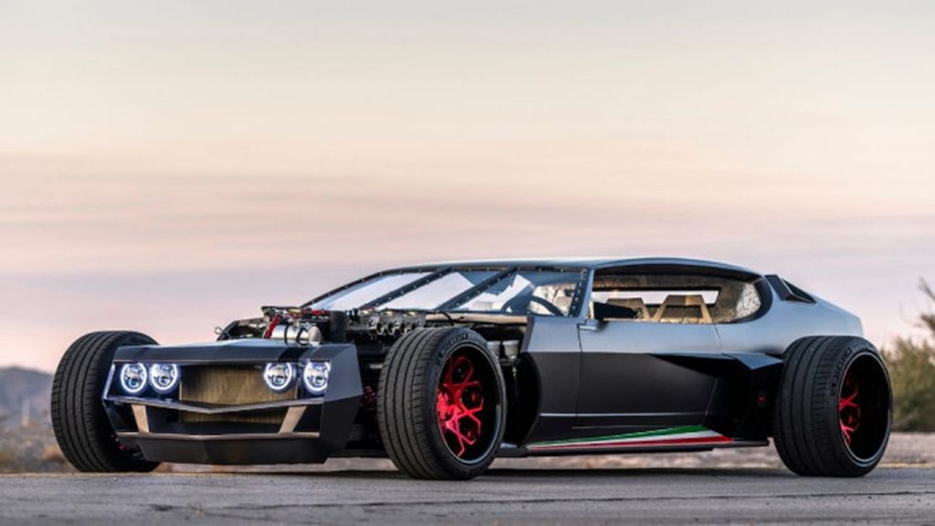 Elképesztő hot roddá alakították az 1968-as Lamborghini Espadát