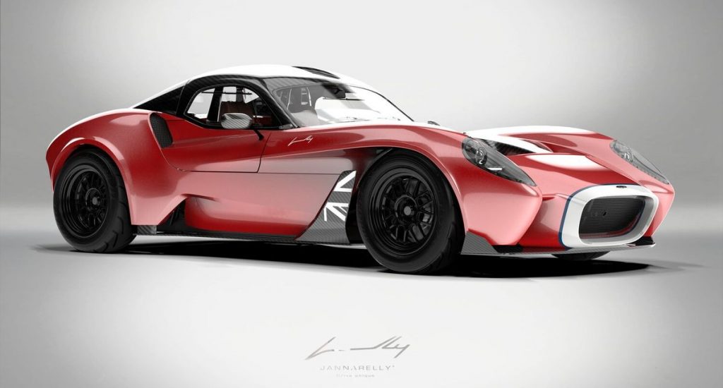 Sportautó a javából: Jannarelly Design-1 UK Edition