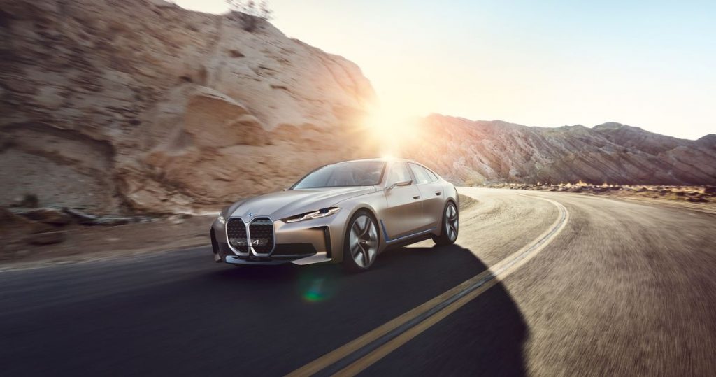Stílusteremtő: a BMW Concept i4 tanulmányautó