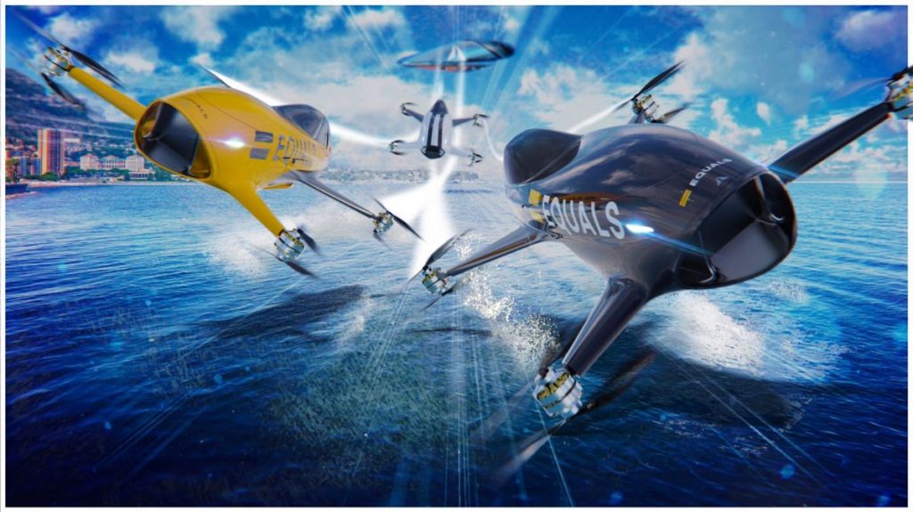Airspeeder, az első repülő versenyautó