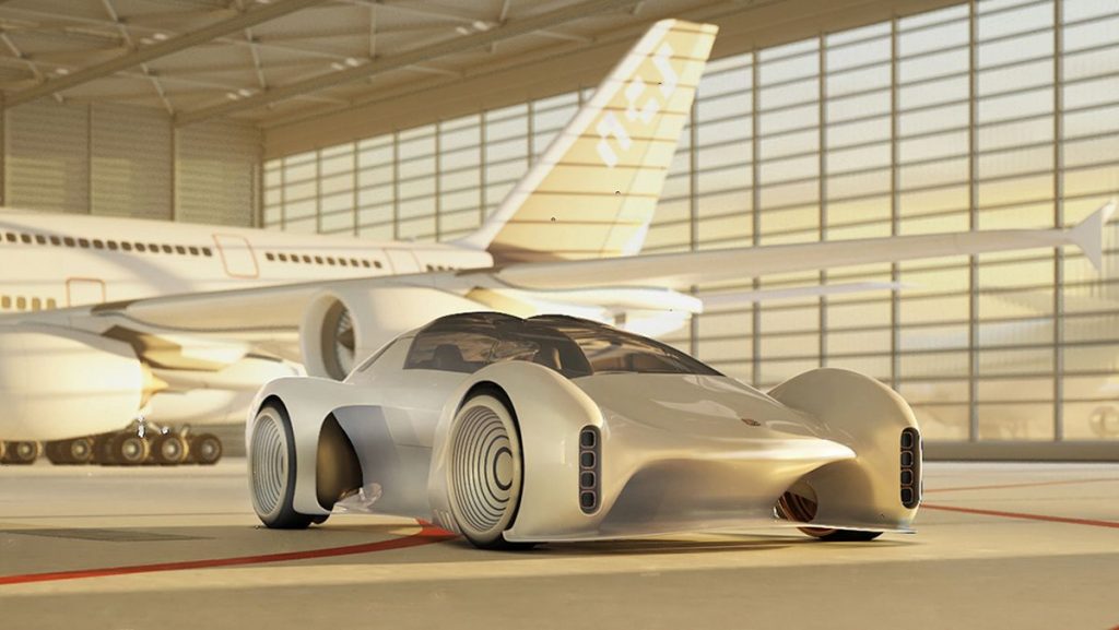 Porsche 411 elektromos koncepció