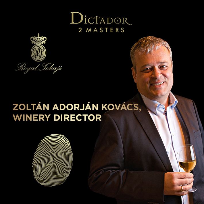a világ legelső tokaji hordóban érlelt rumja, a Dictador 2 Masters Royal Tokaji 1977.