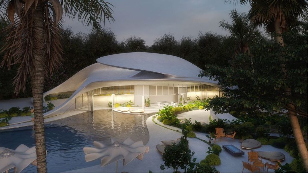 Luxus betonbarlang