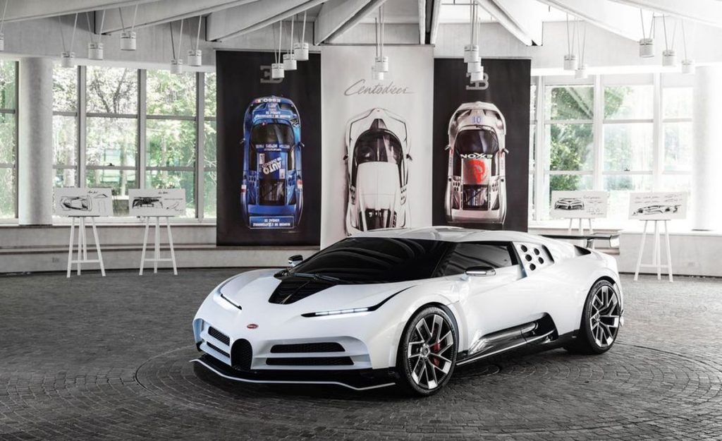 Különleges és brutál erős a Bugatti Centodieci szuperautó
