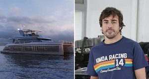 Pole pozíció a vízen Alonso