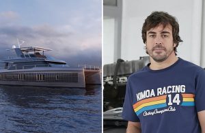 Pole pozíció a vízen Alonso