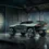 Az Aston Martin Dreadnought virtuális, katonai off-road SUV oldalnézetből