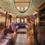 A Belmond Celia Pullman vagon Art Deco lounge-a bársony ülésekkel