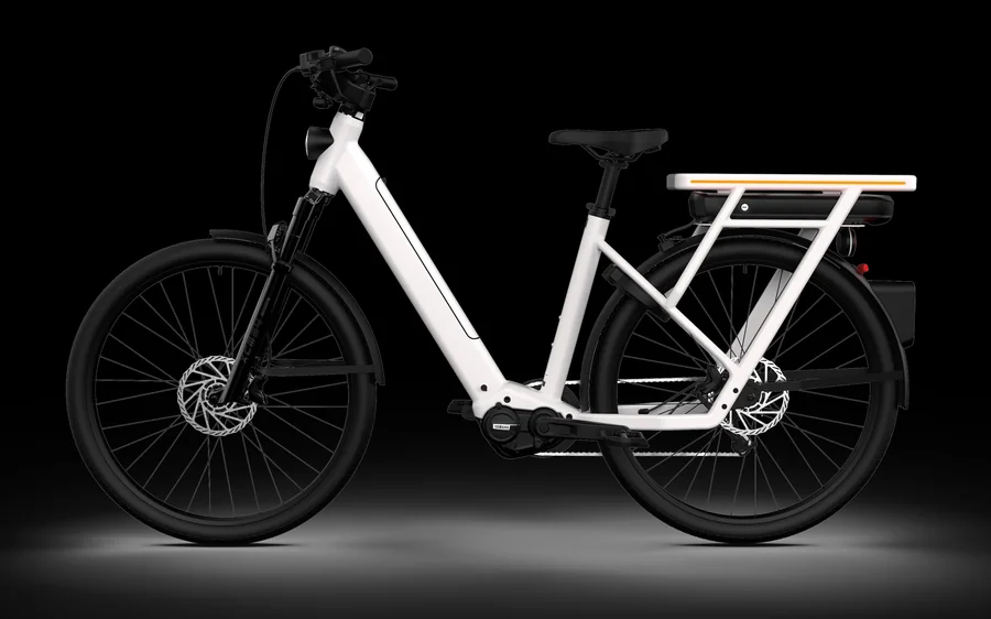 A Volkswagen Smart eBike Crossover modell oldalnézetből