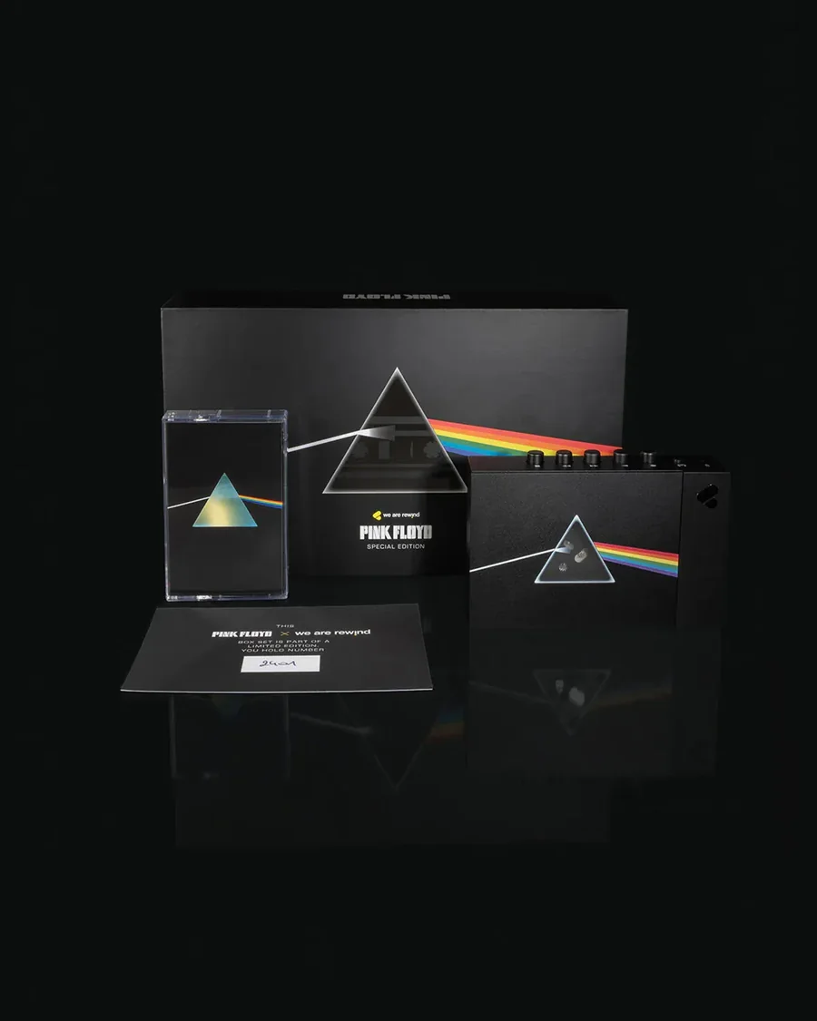 A We Are Rewind WE-001 Pink Floyd díszdobozos kiadása a jubileumi kazettával