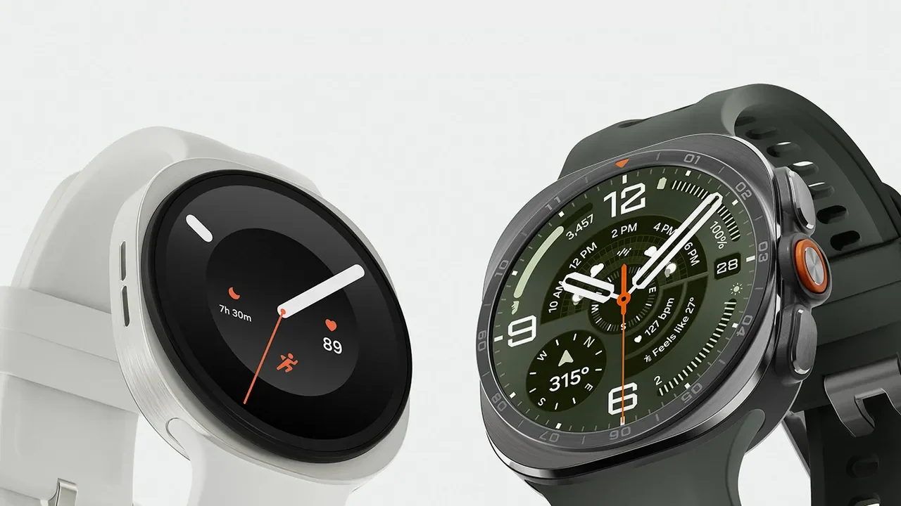 A Samsung Galaxy Watch9 és Watch Ultra2 egymás mellett