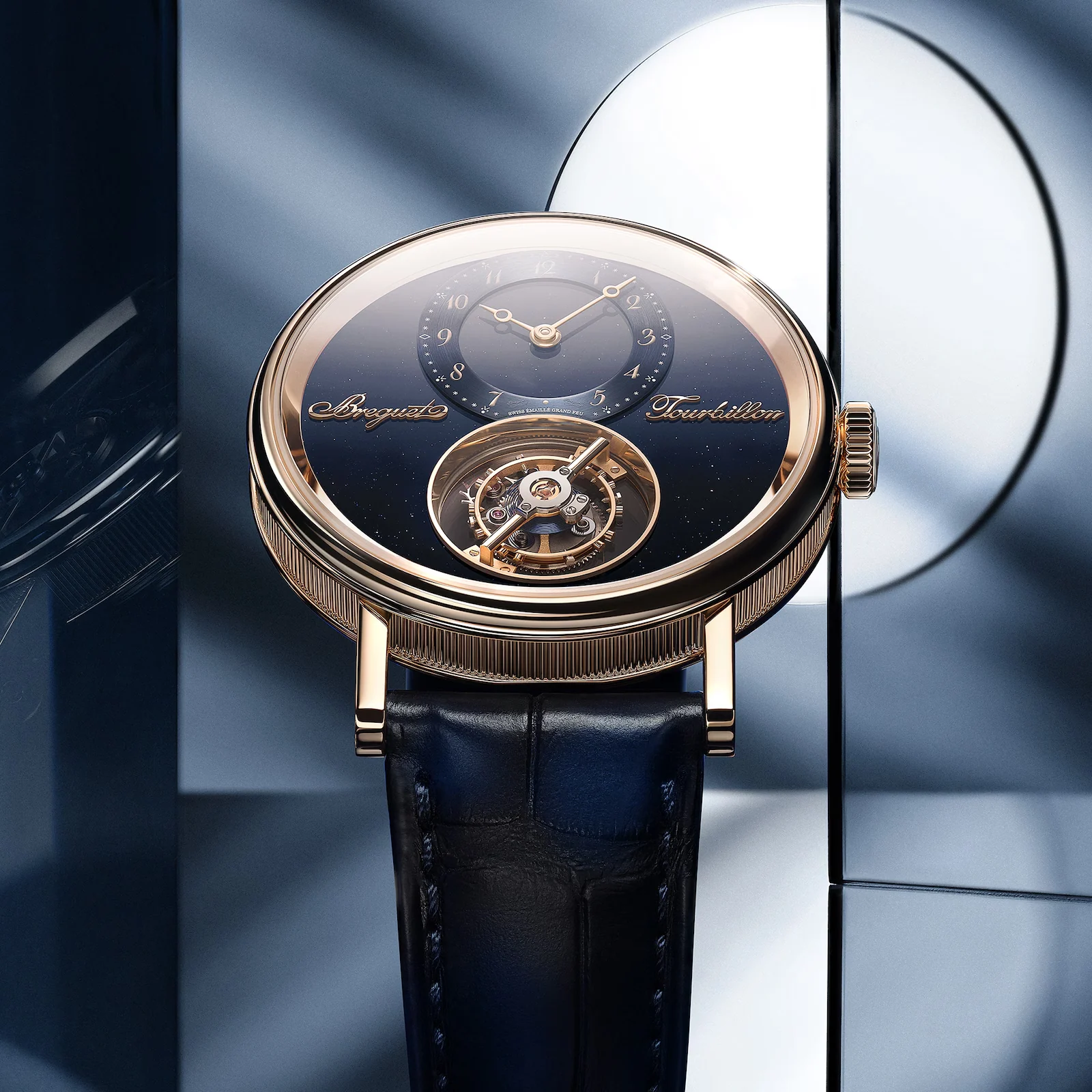 A Breguet Classique Tourbillon Sidéral 7255 sötét számlappal